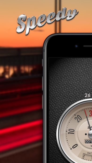 Speedy - beautiful speedometer screenshot 5
