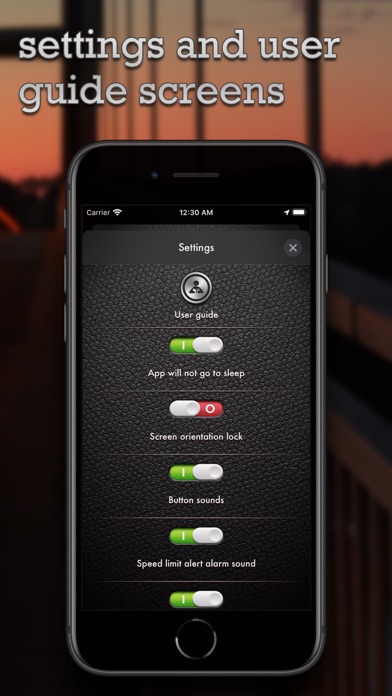 Speedy - beautiful speedometer screenshot 1
