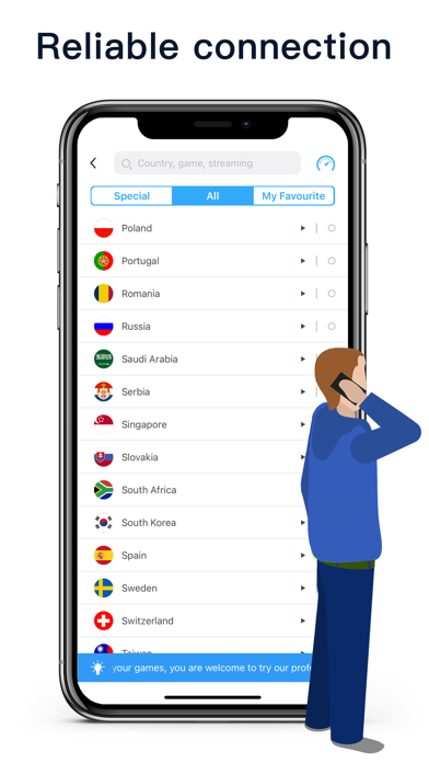 Speedy Quark VPN - VPN Proxy screenshot 2