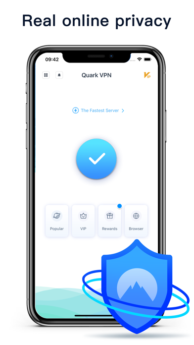 Speedy Quark VPN - VPN Proxy screenshot 1