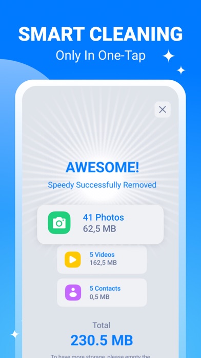 Speedy - Smart Phone Cleaner screenshot 5