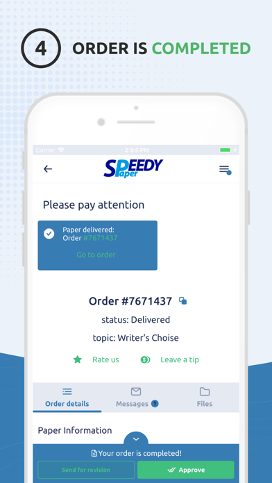 SpeedyPaper: Essay writer pros screenshot 2