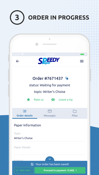SpeedyPaper: Essay writer pros screenshot 3