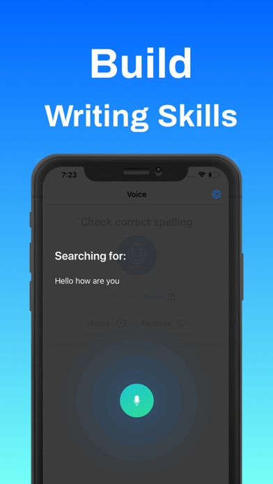 Spell check : Voice to text screenshot 1