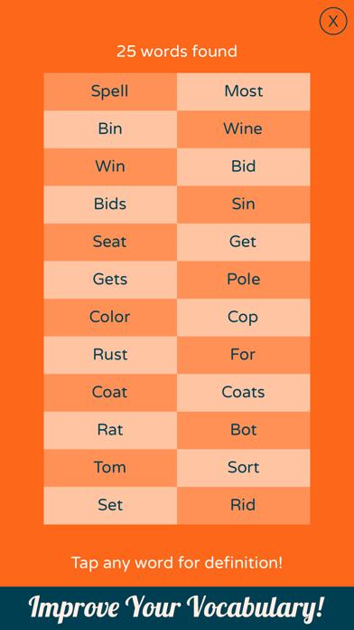 Spell Color : Unscramble Words screenshot 2