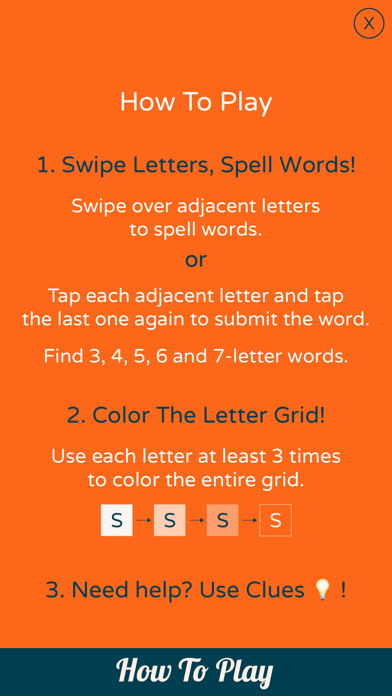 Spell Color : Unscramble Words screenshot 1