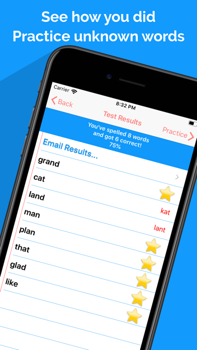 Spelling Notebook: Learn, Test screenshot 1
