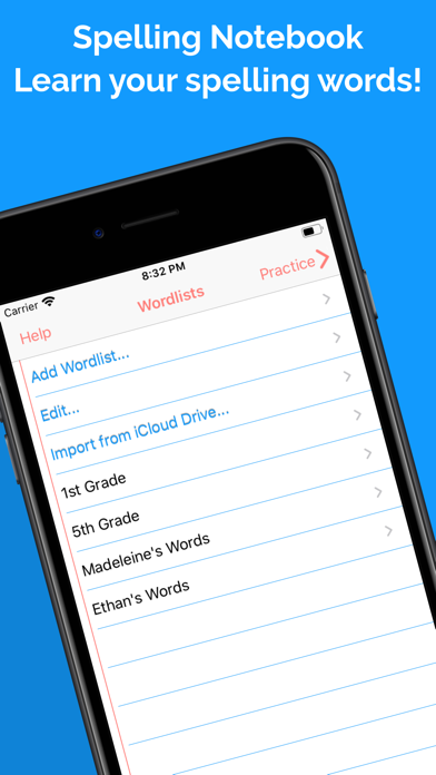Spelling Notebook: Learn, Test screenshot 5