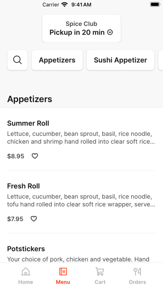 Spice Club To Go screenshot 3