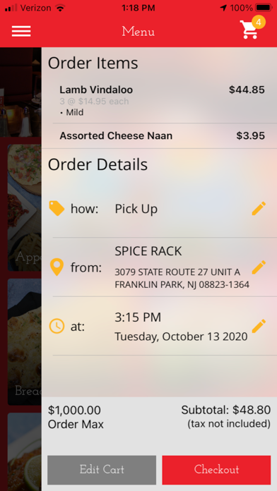 Spice Rack App screenshot 4