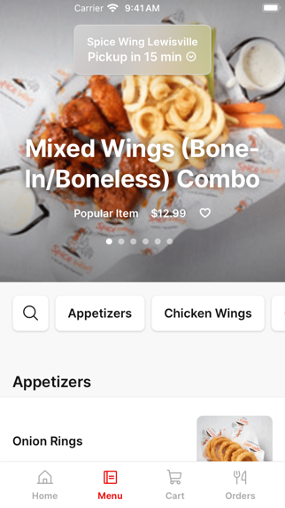 Spice Wing App screenshot 3
