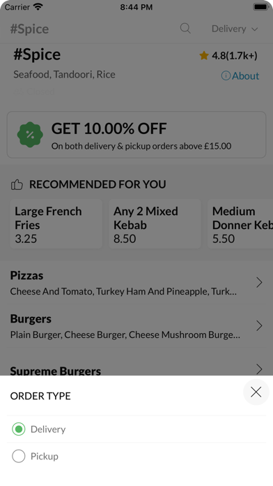 #Spice screenshot 2