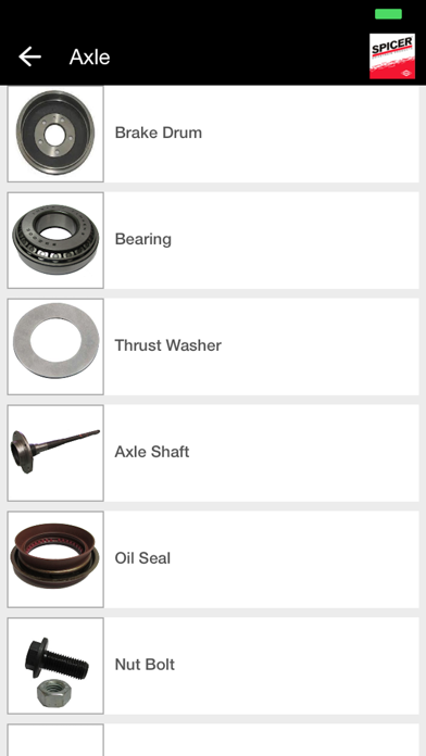Spicer Products Catalog screenshot 7