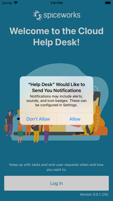 Spiceworks Help Desk screenshot 1