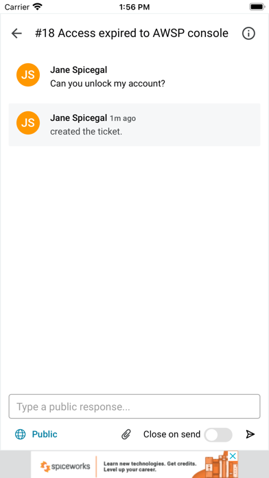 Spiceworks Help Desk screenshot 2