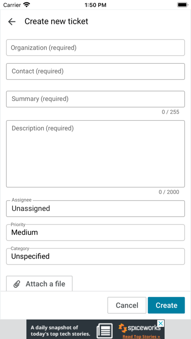 Spiceworks Help Desk screenshot 5