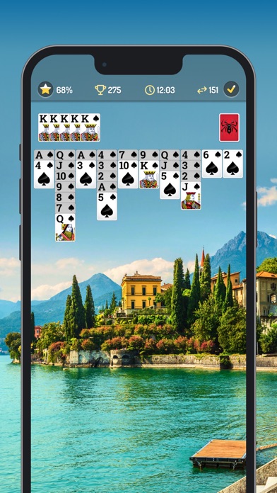 Spider Solitaire #1 Card Game screenshot 1
