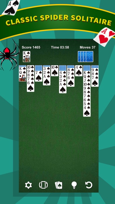 Spider Solitaire * Card Game screenshot 5