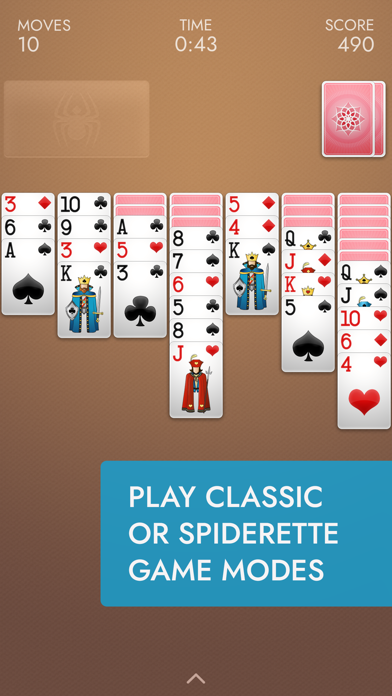 ⋆Spider Solitaire: Card Games screenshot 2