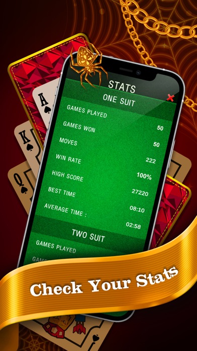 Spider Solitaire - Classic Fun screenshot 2