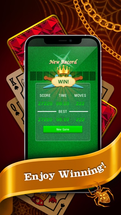 Spider Solitaire - Classic Fun screenshot 1