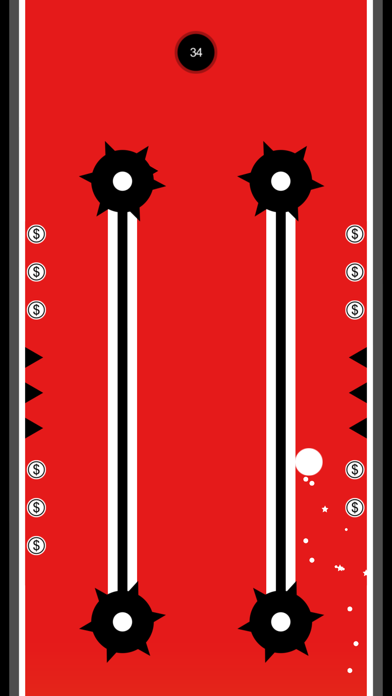 Spike Dodge 2d - Zero Gravity screenshot 4