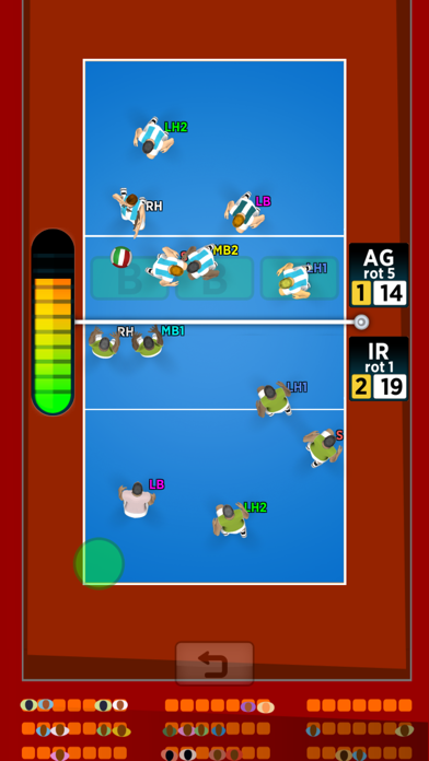 Spike Masters Volleyball screenshot 1