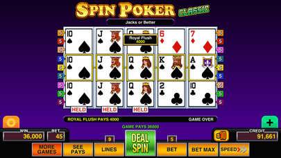 Spin Poker Pro - Casino Games screenshot 3