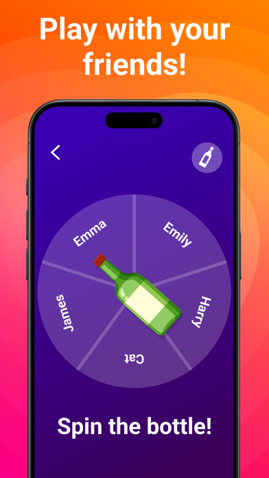 Spin the Bottle - Fun Party screenshot 4