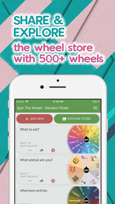 Spin The Wheel - Random Picker screenshot 1