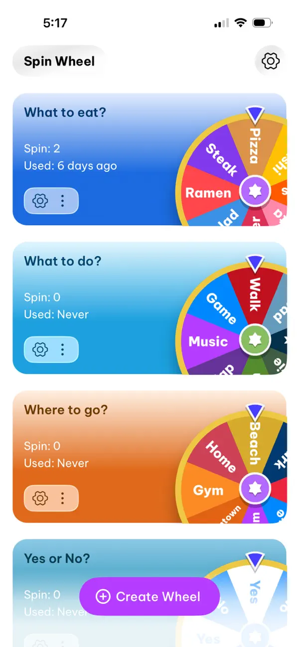 Spin The Wheel Spinner Picker screenshot 2