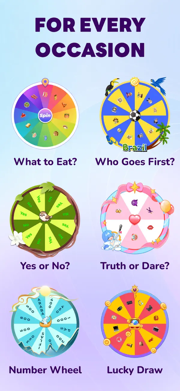 Spin Wheel - Random Pick screenshot 1