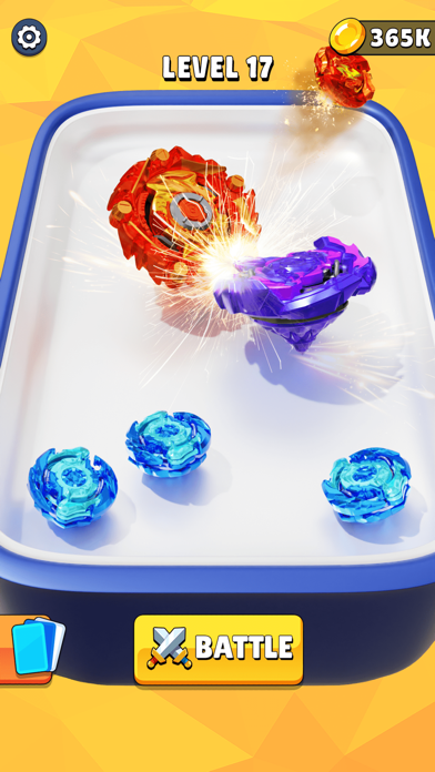 Spinner Battle Merge Master screenshot 4