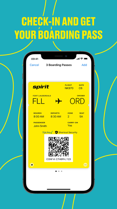 Spirit Airlines screenshot 2