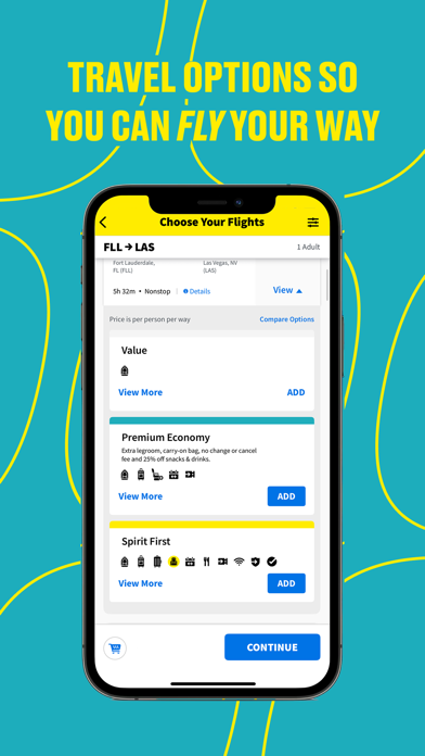 Spirit Airlines screenshot 4