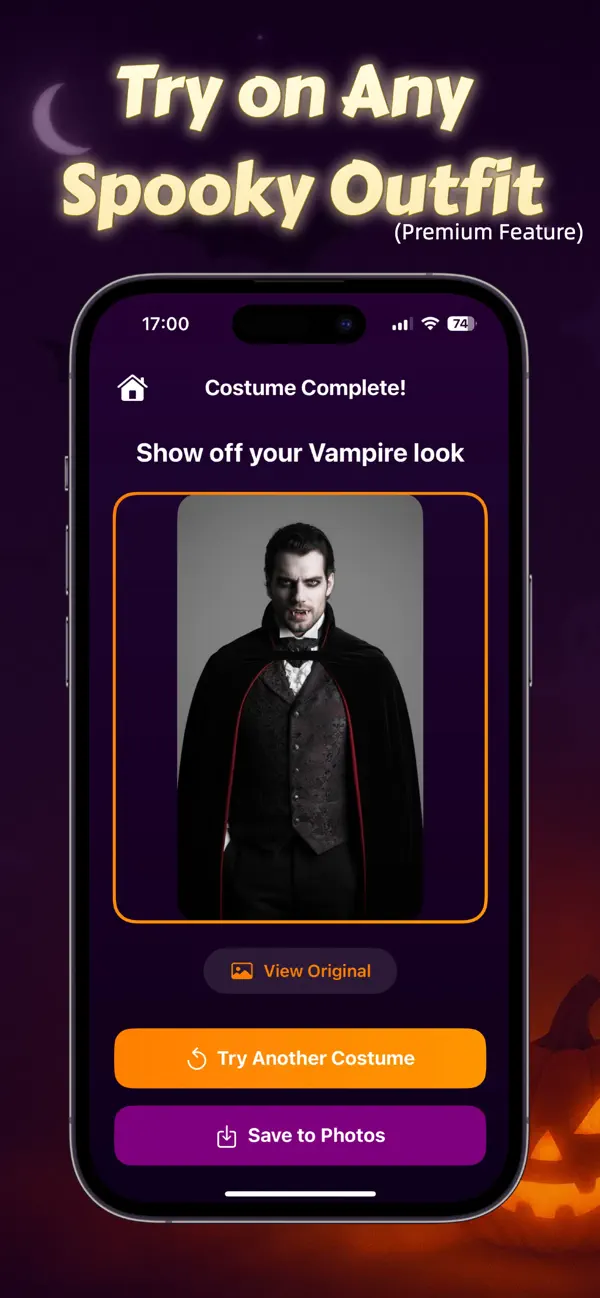 Spirit Halloween Costume AI screenshot 4