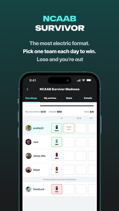 Splash Sports | Survivor & DFS screenshot 5