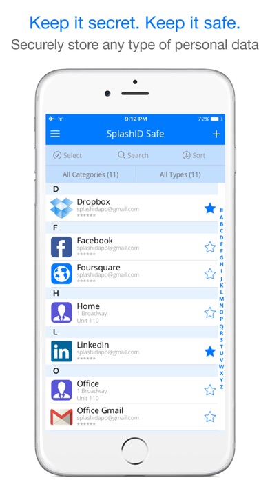 SplashID Safe Password Manager screenshot 4