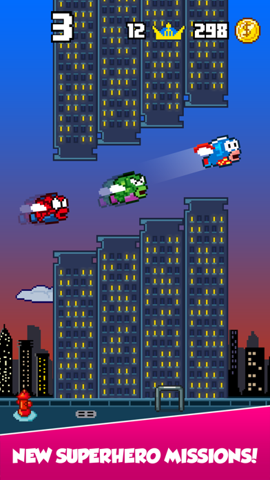 Splashy Fish - Adventure of Flappy Tiny Bird Fish screenshot 5