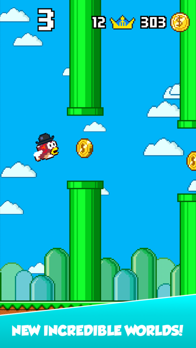 Splashy Fish - Adventure of Flappy Tiny Bird Fish screenshot 3