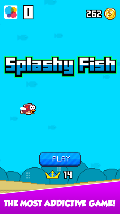 Splashy Fish - Adventure of Flappy Tiny Bird Fish screenshot 4