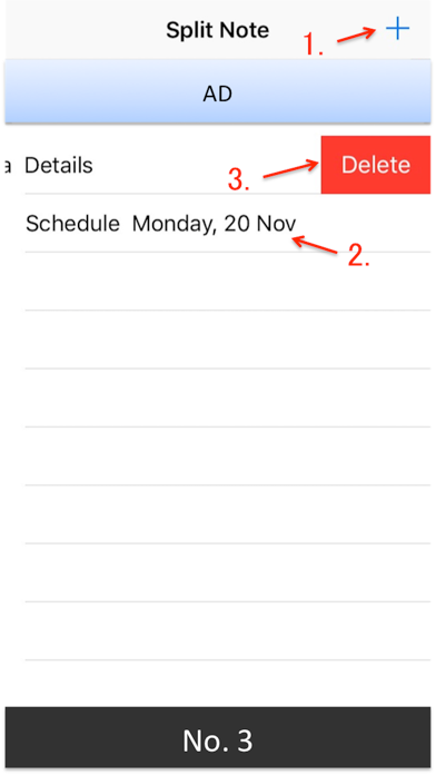 Split Note : Two Column Notes screenshot 2