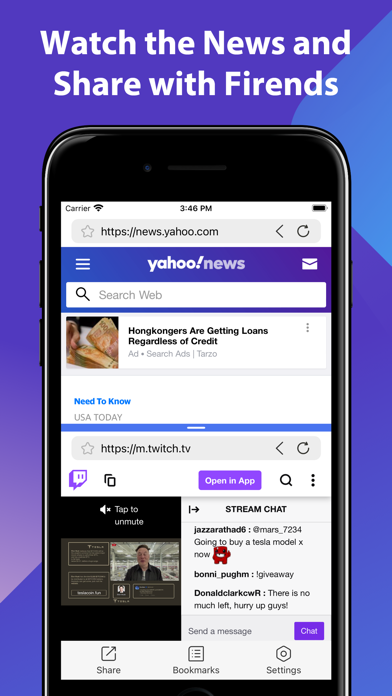 Split Screen - Dual Window screenshot 2