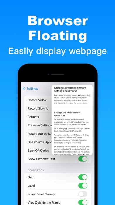 Split Screen - Floating Apps screenshot 2
