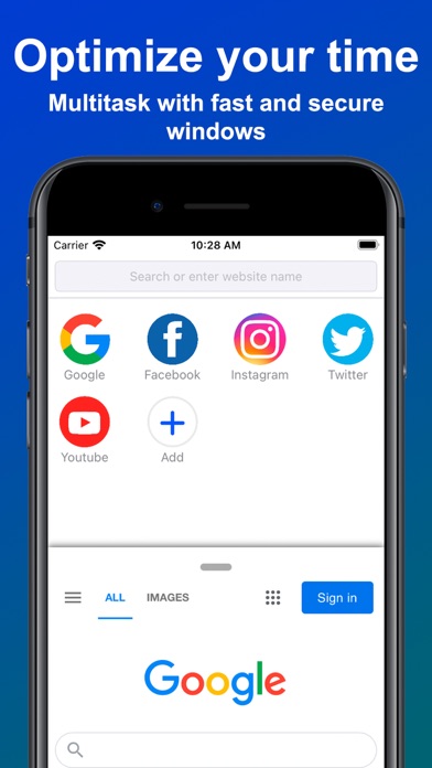 Split View Multitasking Screen screenshot 1