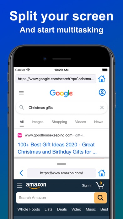 Split View Multitasking Screen screenshot 3