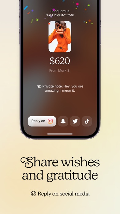 SpoilMe - Make a Wishlist screenshot 3