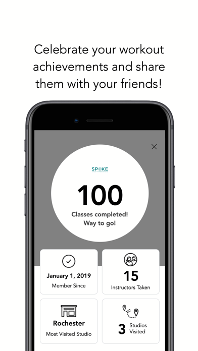 SPOKE FITNESS screenshot 1