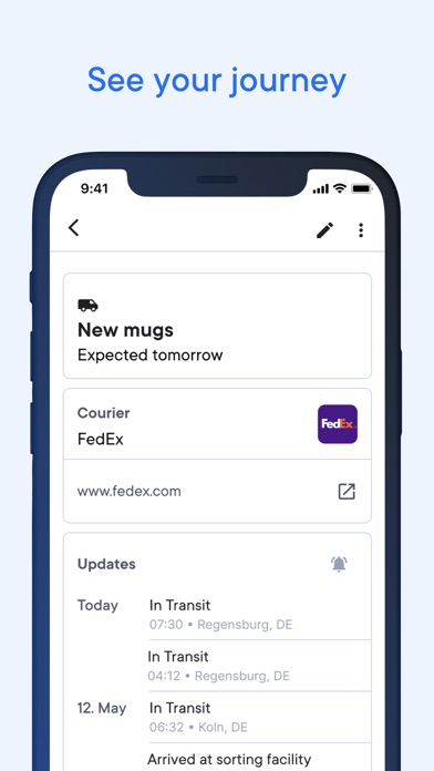 Spoke Package Tracker screenshot 2