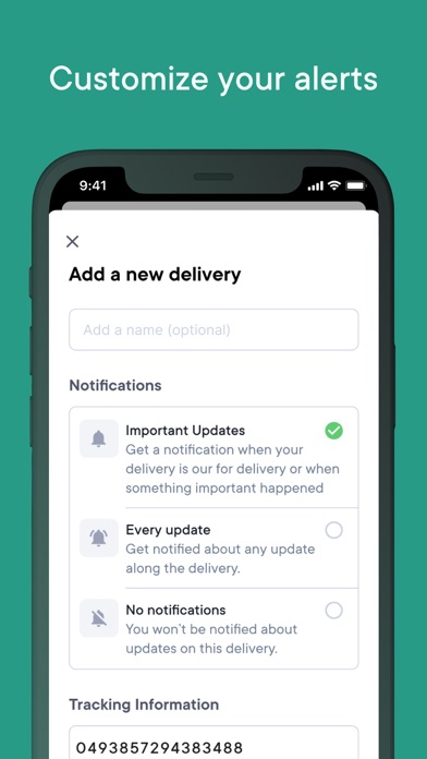 Spoke Package Tracker screenshot 1